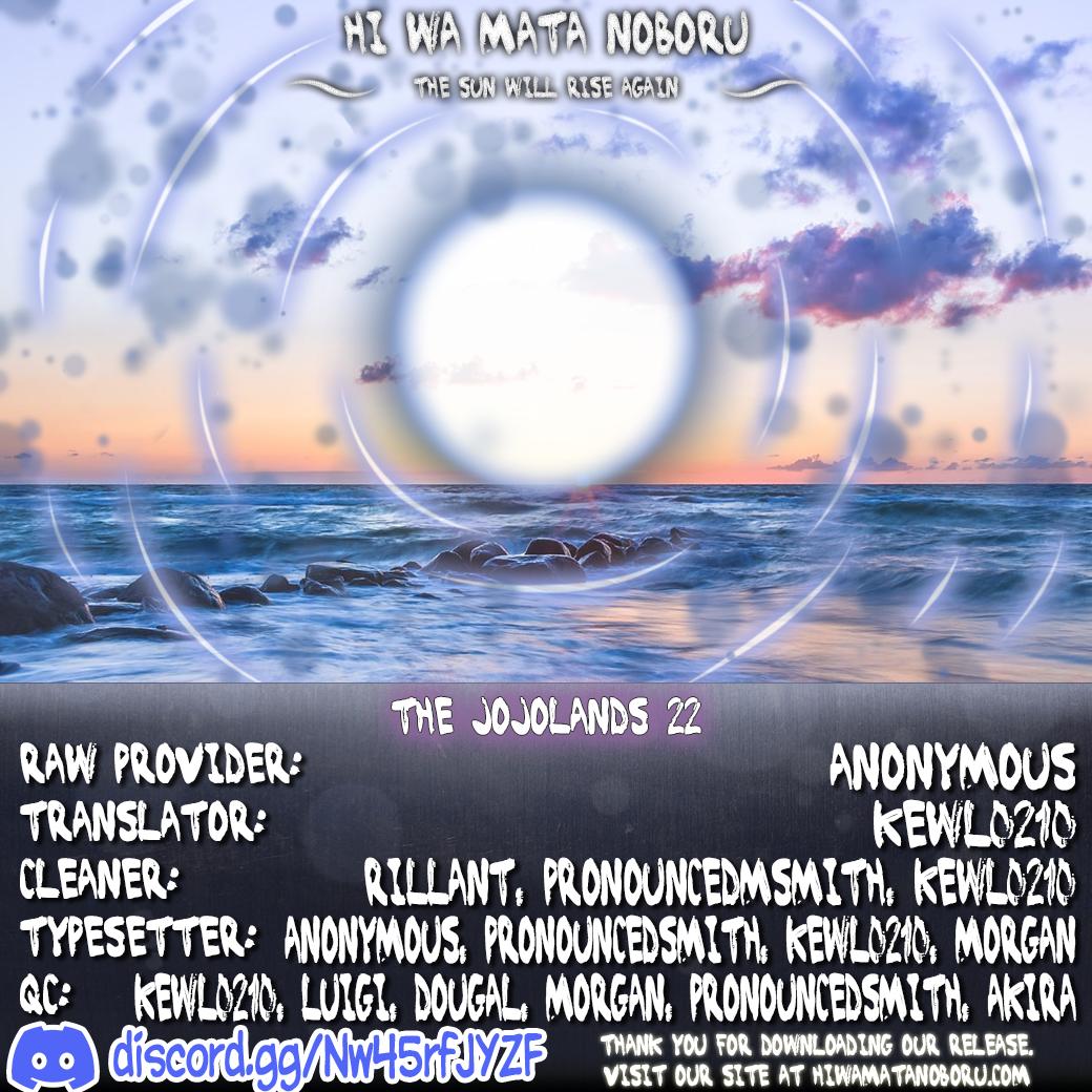 JoJo no Kimyou na Bouken Part 9: The JoJoLands Chap 22 - Next Chap 23