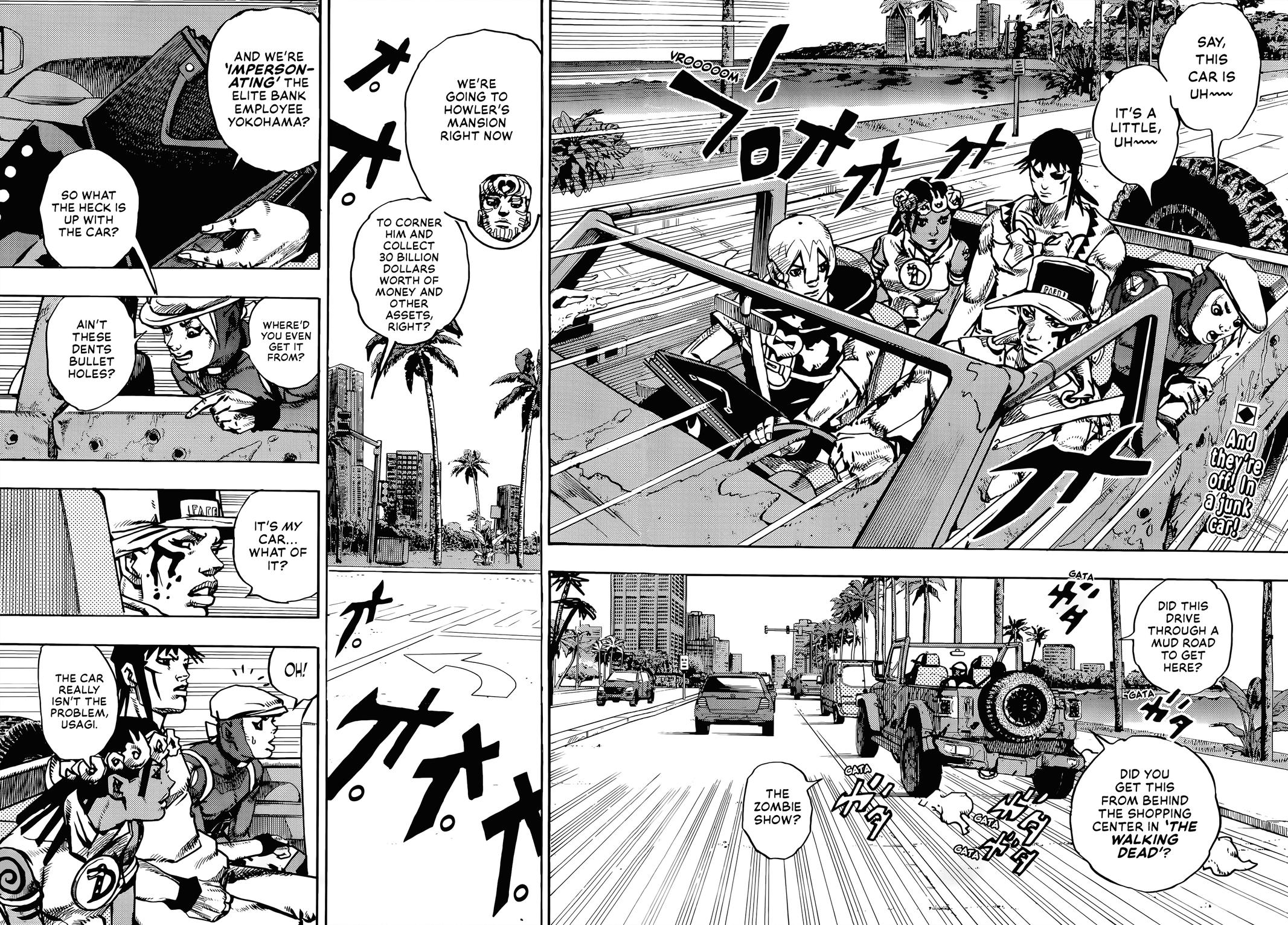 JoJo no Kimyou na Bouken Part 9: The JoJoLands Chap 22 - Next Chap 23