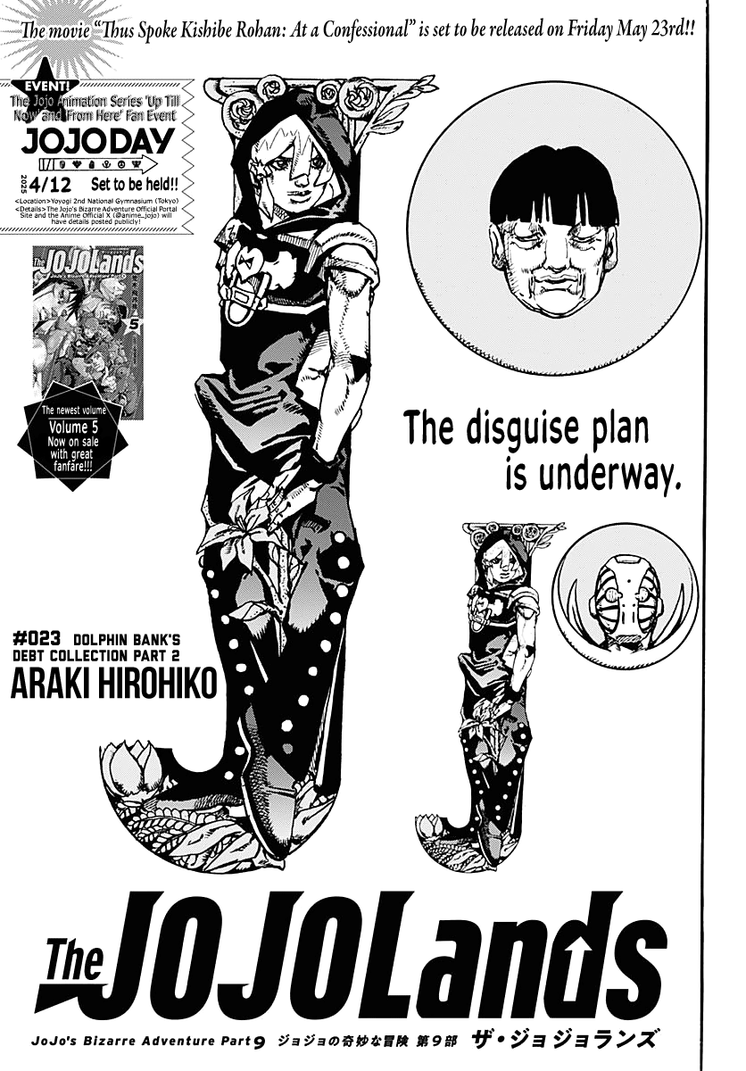 JoJo no Kimyou na Bouken Part 9: The JoJoLands Chap 23 - Next Chap 24