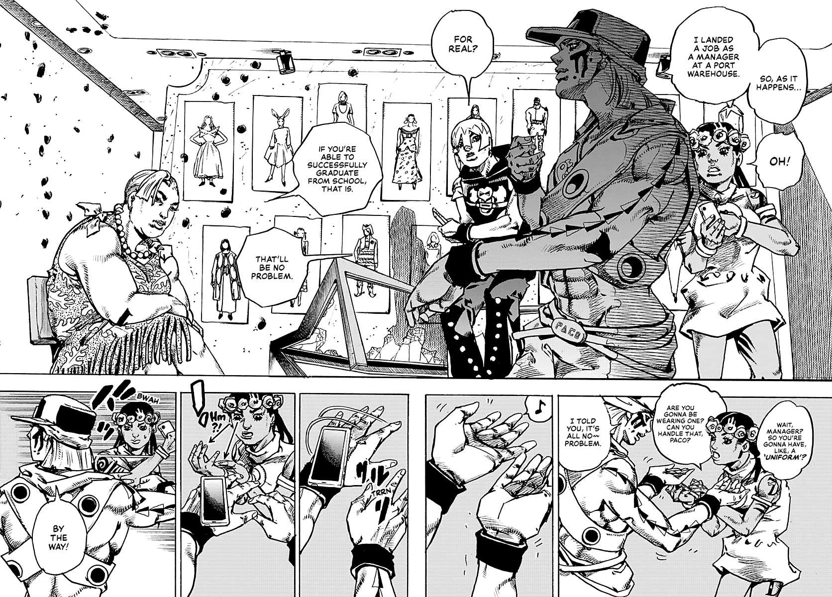 JoJo no Kimyou na Bouken Part 9: The JoJoLands Chap 33 - Next Chap 34