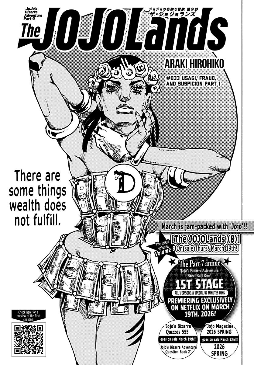 JoJo no Kimyou na Bouken Part 9: The JoJoLands Chap 33 - Next Chap 34