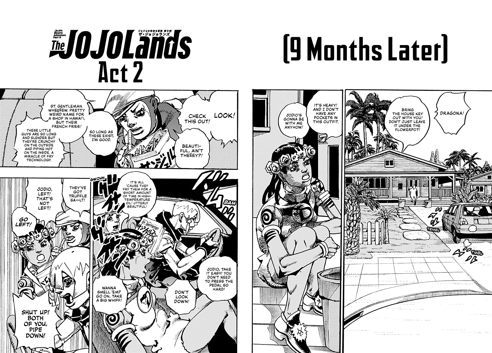 JoJo no Kimyou na Bouken Part 9: The JoJoLands Chap 33 - Next Chap 34