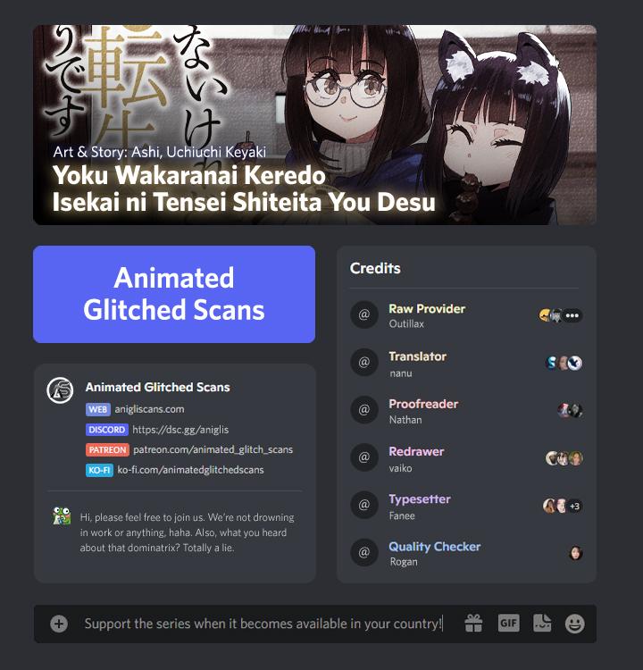 Yoku Wakaranai keredo Isekai ni Tensei shiteita you desu Chap 66 - Next Chap 67