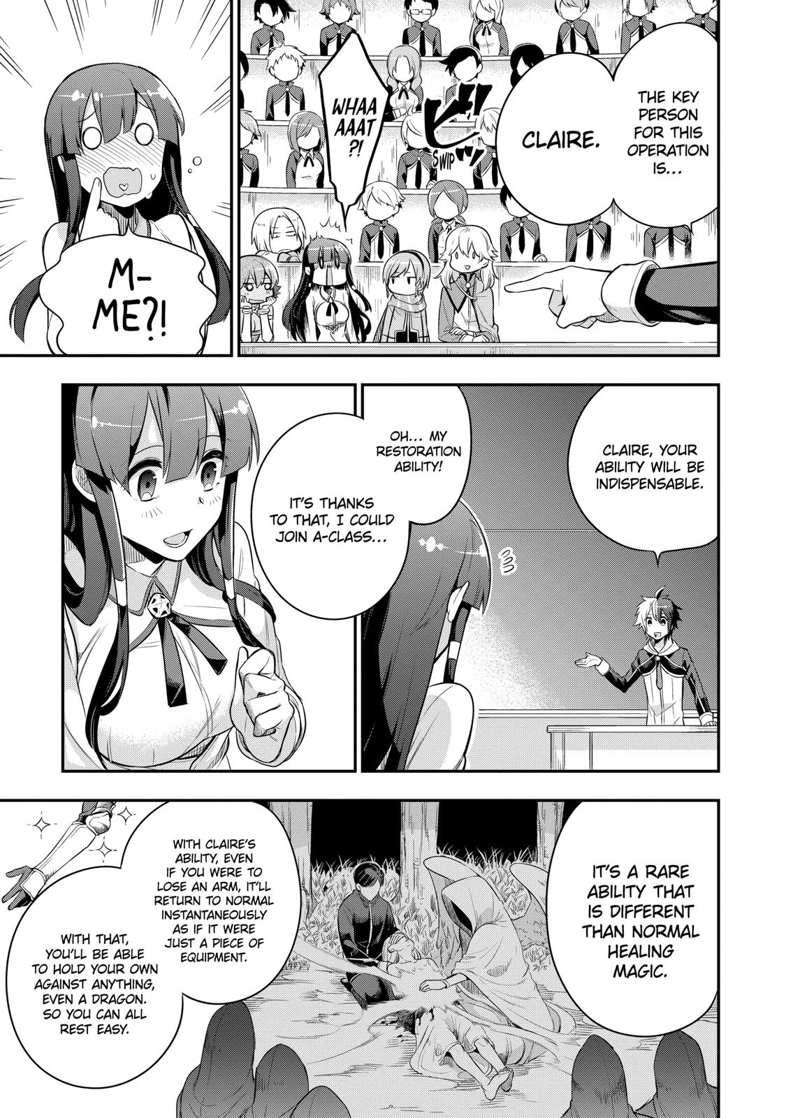 Eiyuu Kyoushitsu Chap 3.2 - Next Chap 4.2