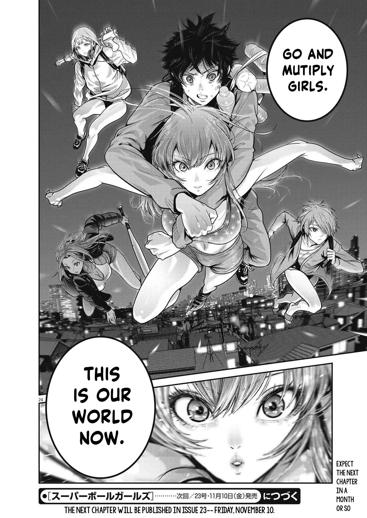 Super Ball Girls Chap 20 - Next Chap 21