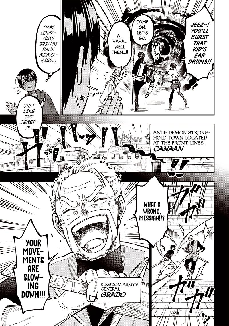 Messiah: Isekai wo Sukutta Motoyuusha ga Mamono no Afureru Genjitsu Sekai wo Musou suru Chap 8 - Next Chap 9