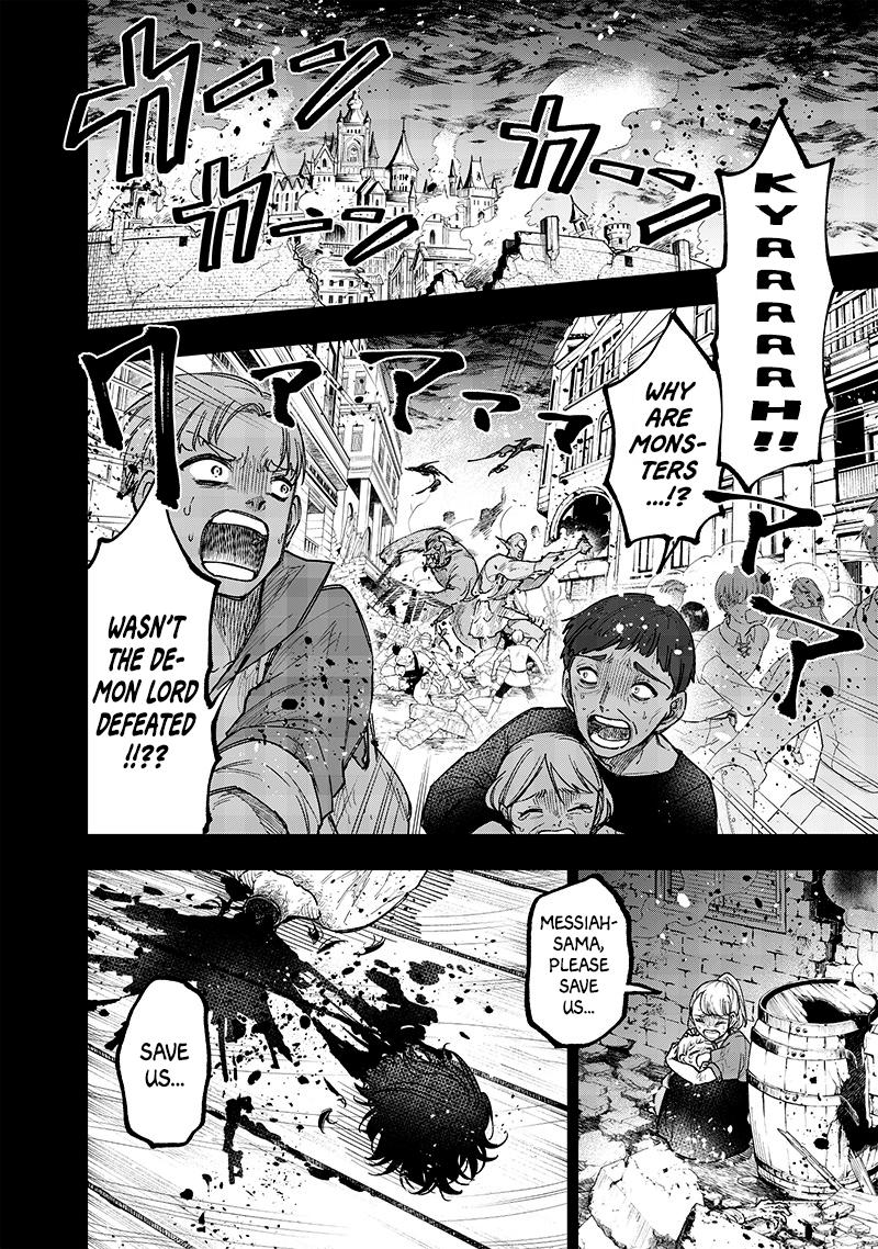 Messiah: Isekai wo Sukutta Motoyuusha ga Mamono no Afureru Genjitsu Sekai wo Musou suru Chap 37 - Next Chap 38