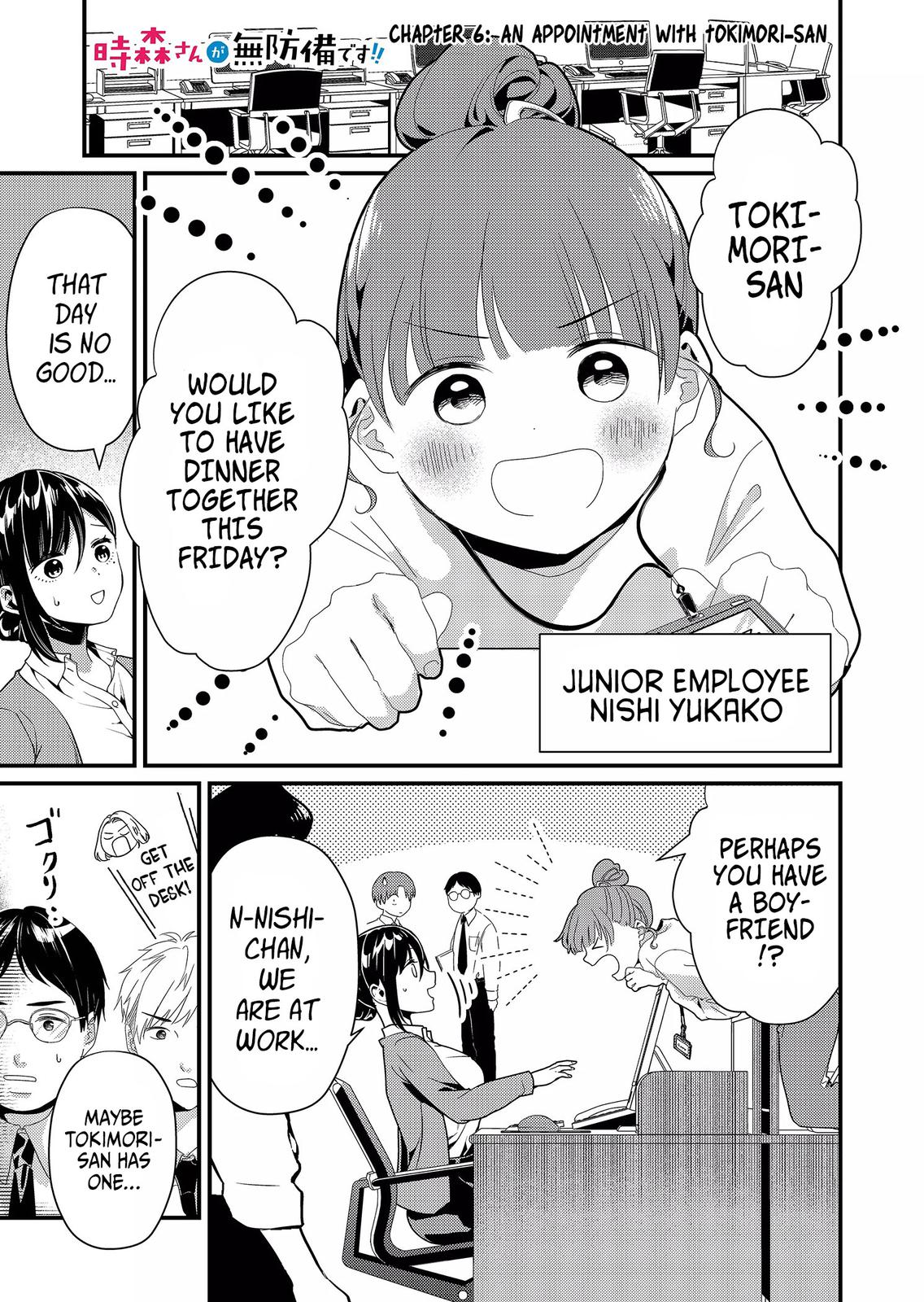 Tokimori-san ga Muboubi desu!! Chap 6 - Next Chap 7