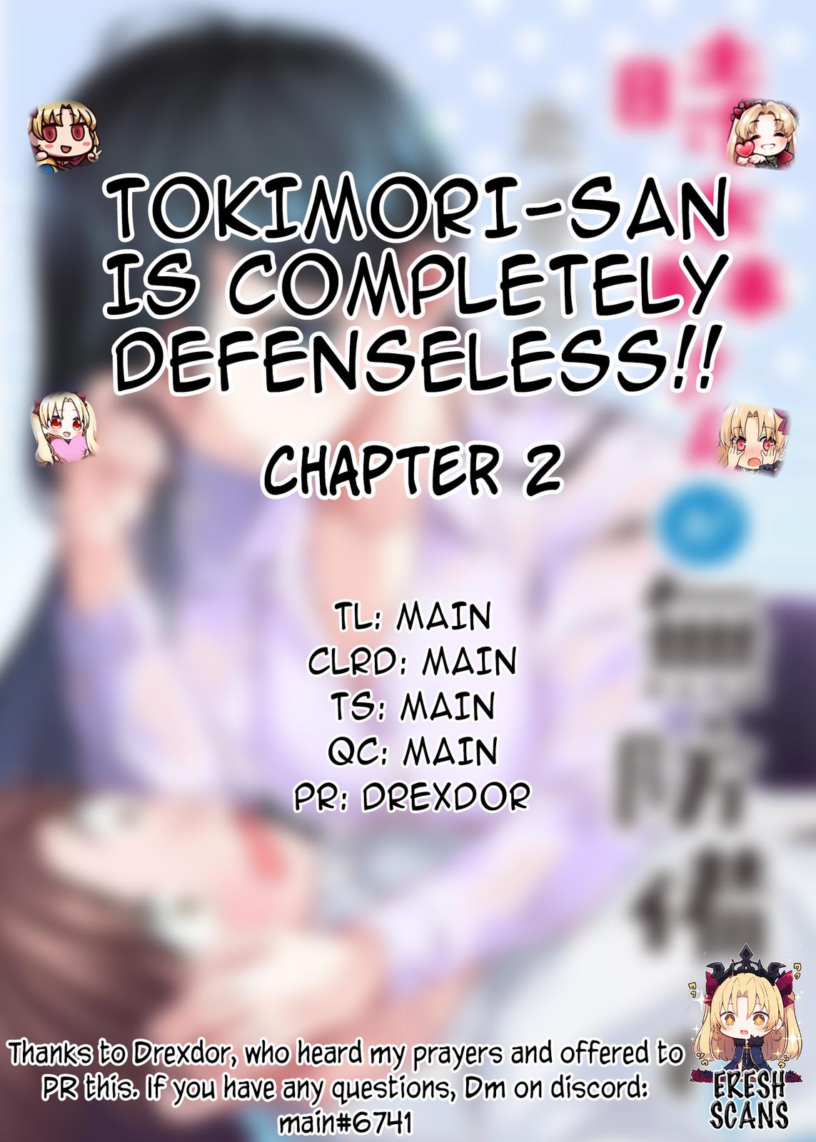 Tokimori-san ga Muboubi desu!! Chap 2 - Next Chap 3
