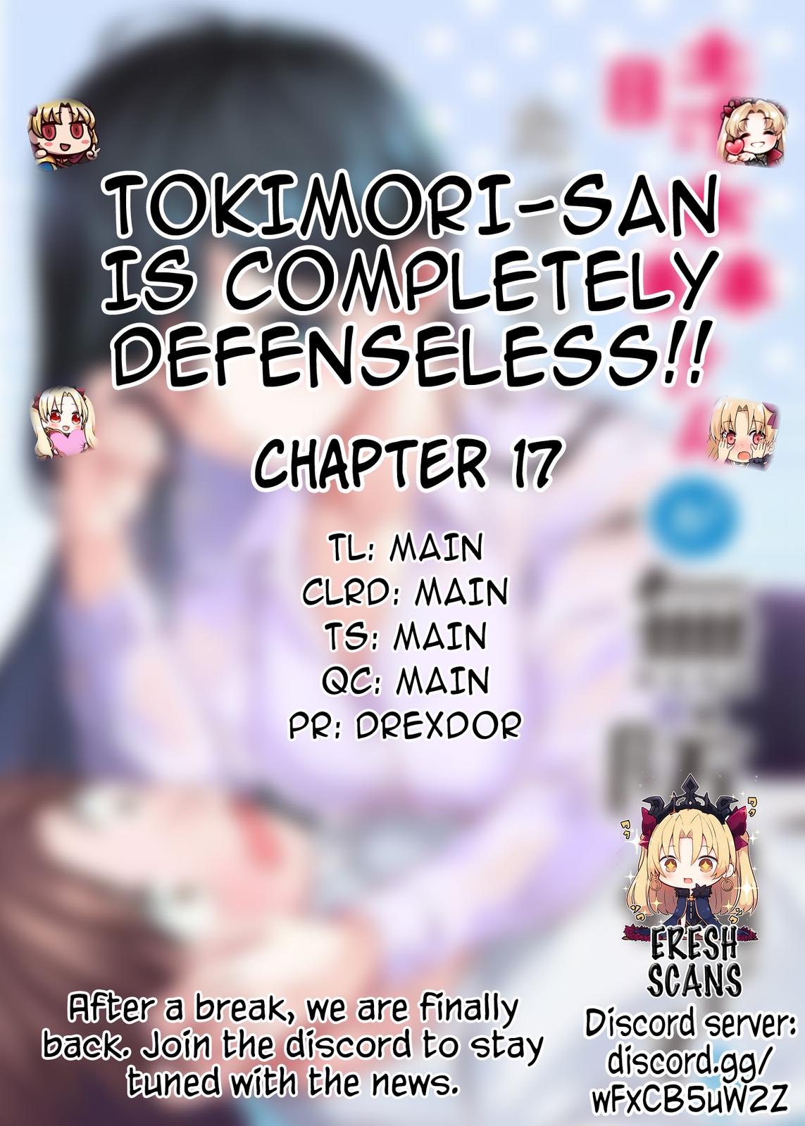 Tokimori-san ga Muboubi desu!! Chap 17 - Next Chap 18