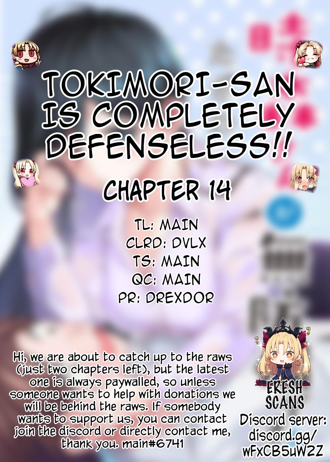 Tokimori-san ga Muboubi desu!! Chap 14 - Next Chap 15