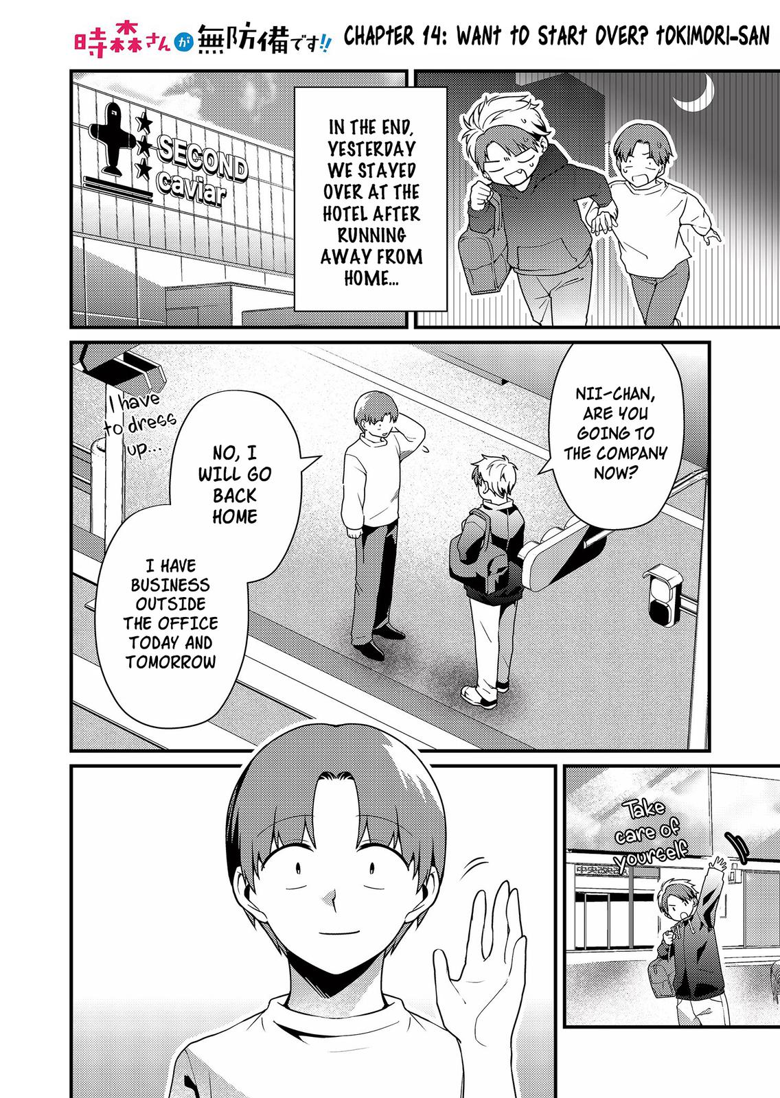 Tokimori-san ga Muboubi desu!! Chap 14 - Next Chap 15