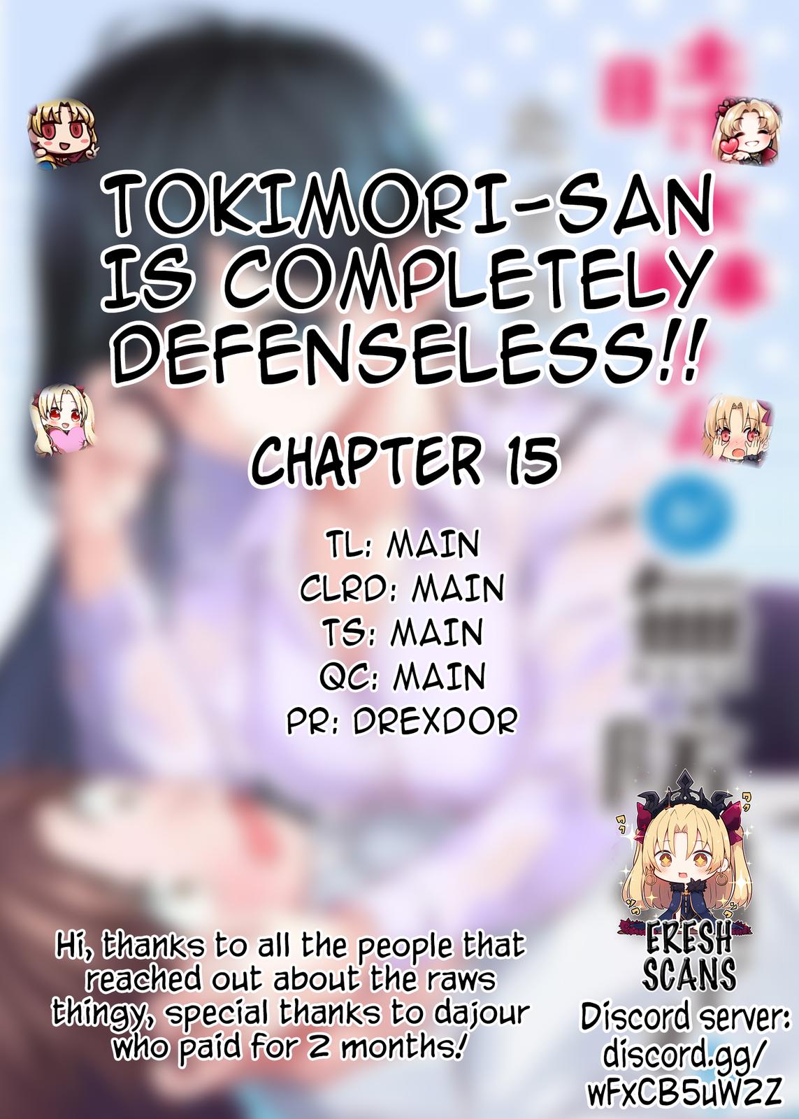 Tokimori-san ga Muboubi desu!! Chap 15 - Next Chap 16