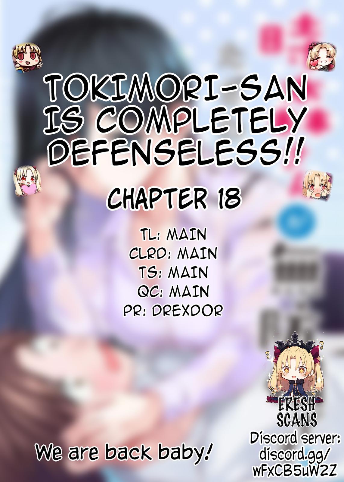 Tokimori-san ga Muboubi desu!! Chap 18 - Next Chap 19