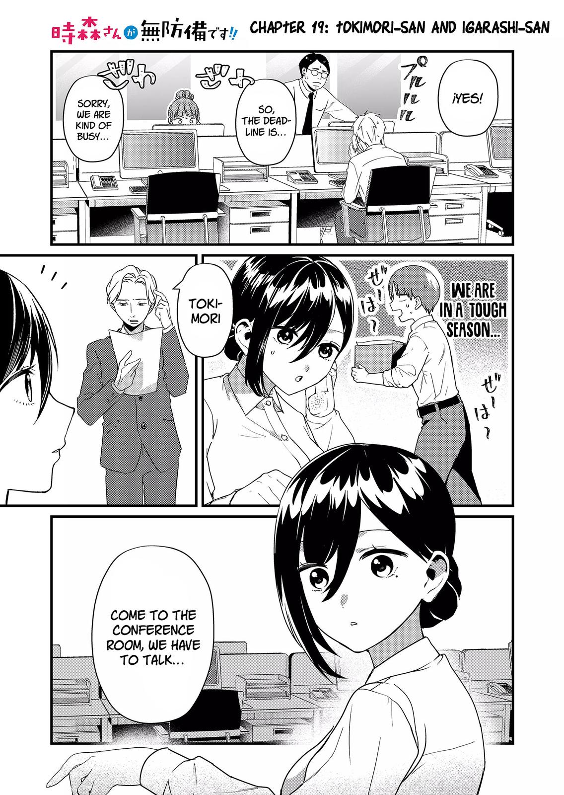 Tokimori-san ga Muboubi desu!! Chap 19 - Next Chap 20