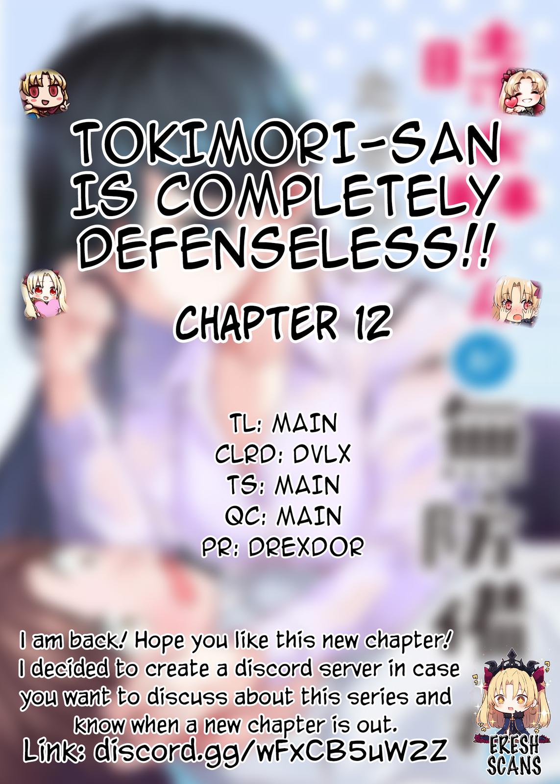Tokimori-san ga Muboubi desu!! Chap 12 - Next Chap 13