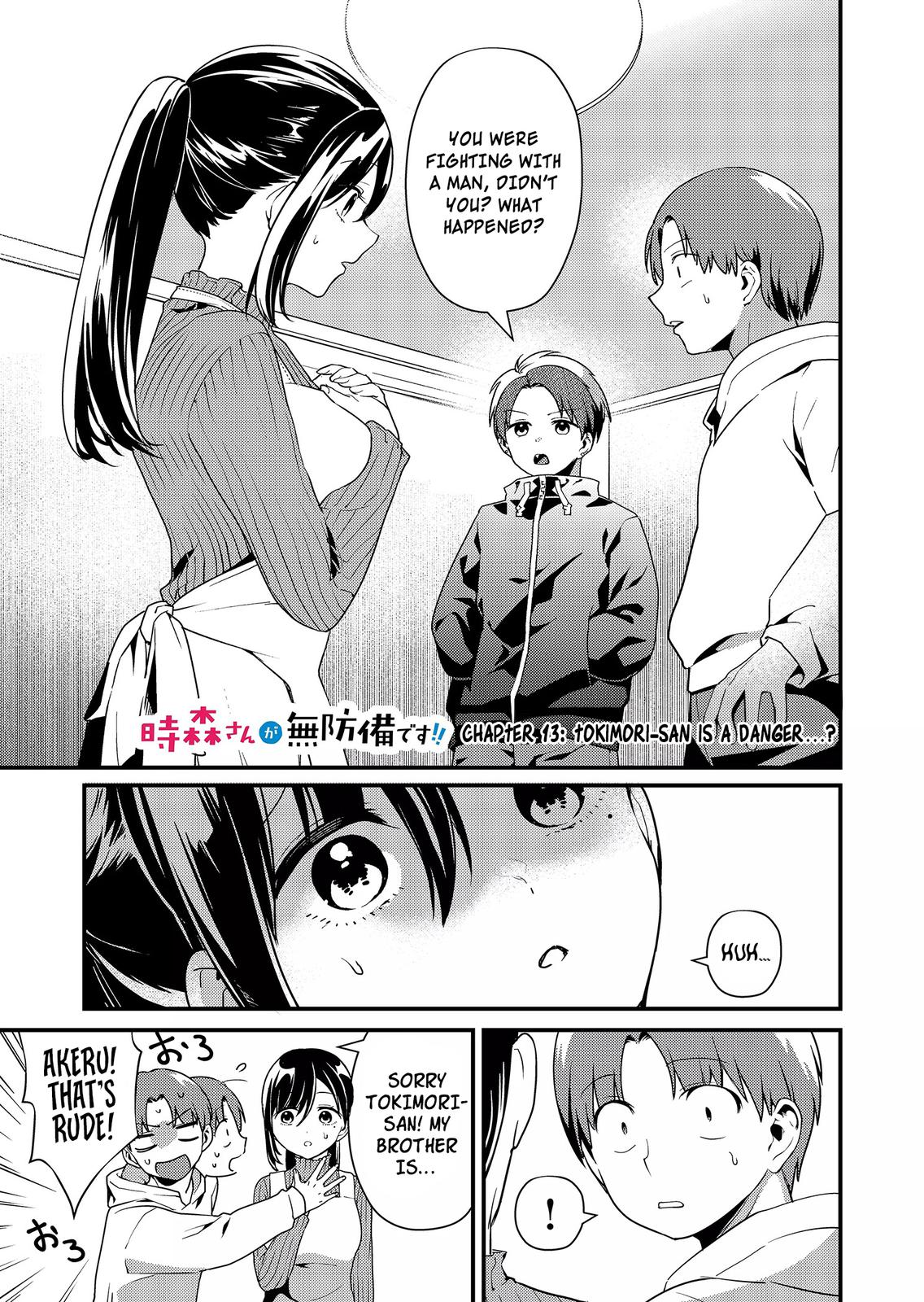 Tokimori-san ga Muboubi desu!! Chap 13 - Next Chap 14