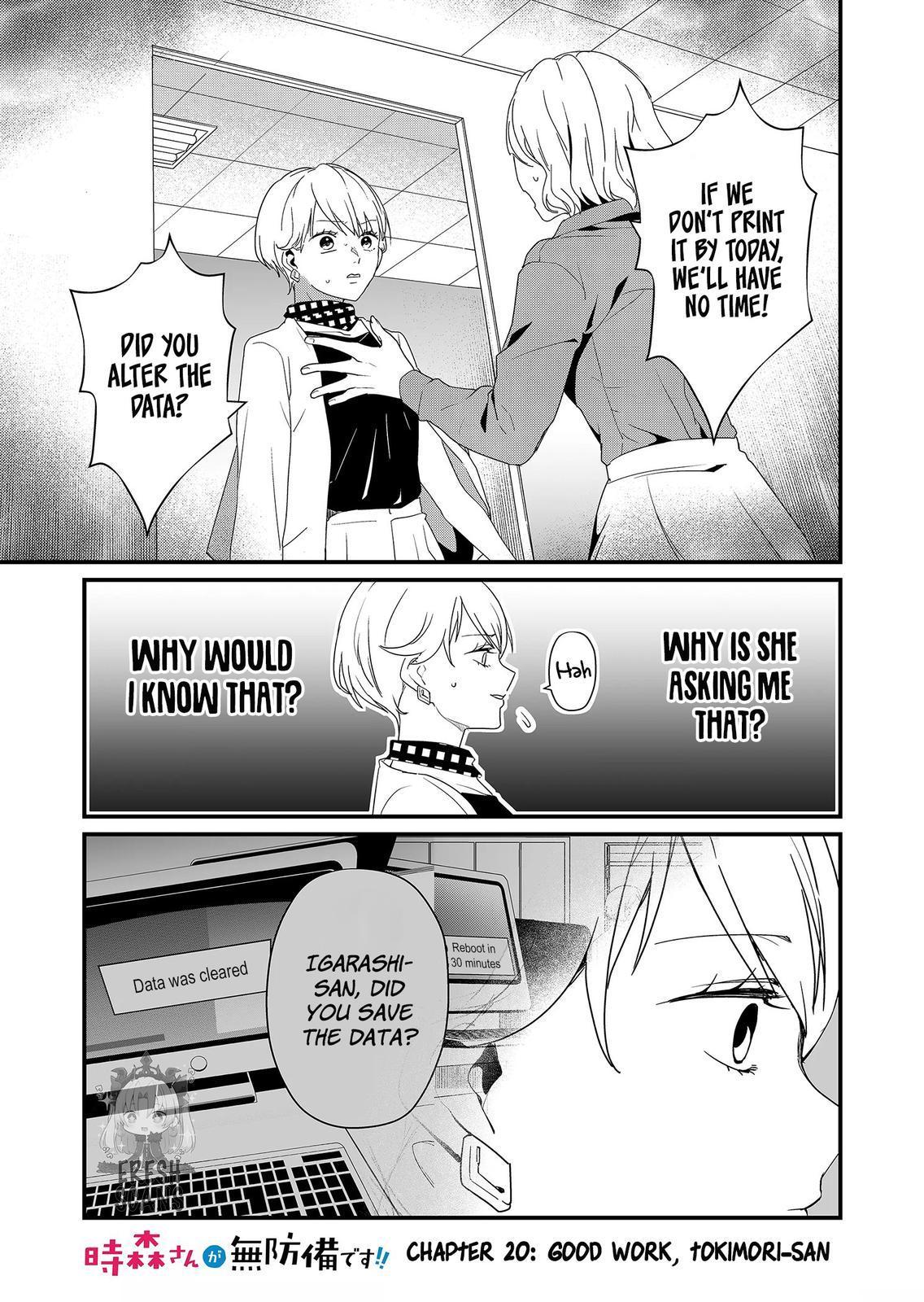 Tokimori-san ga Muboubi desu!! Chap 20 - Next Chap 21