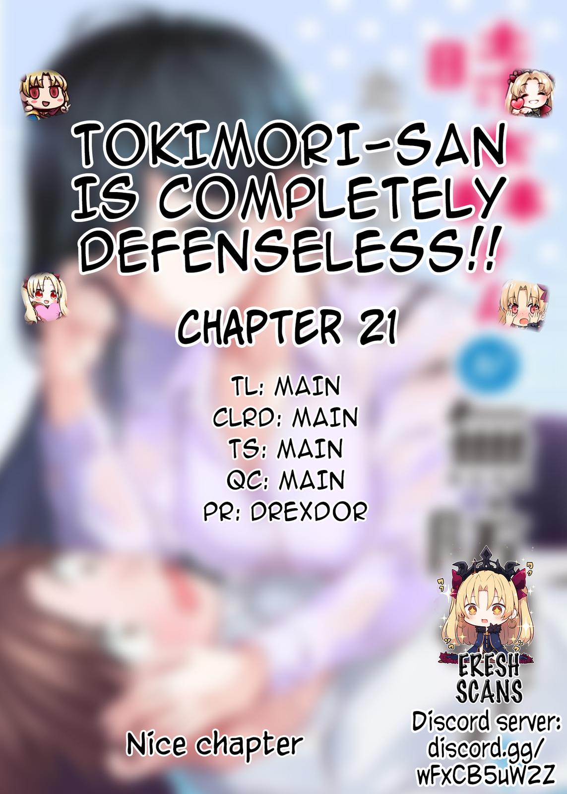 Tokimori-san ga Muboubi desu!! Chap 21 - Next Chap 22