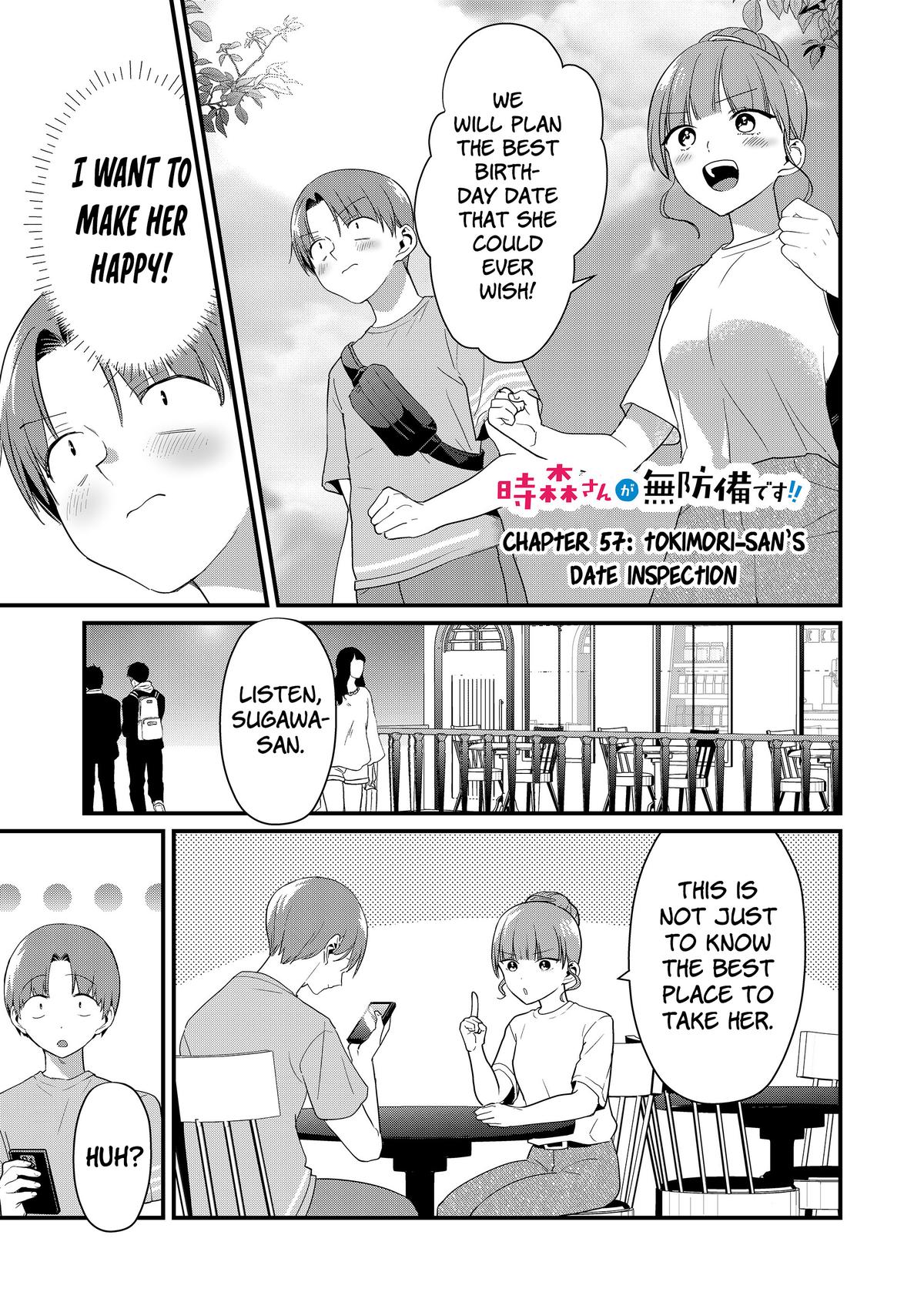 Tokimori-san ga Muboubi desu!! Chap 57 - Next Chap 58