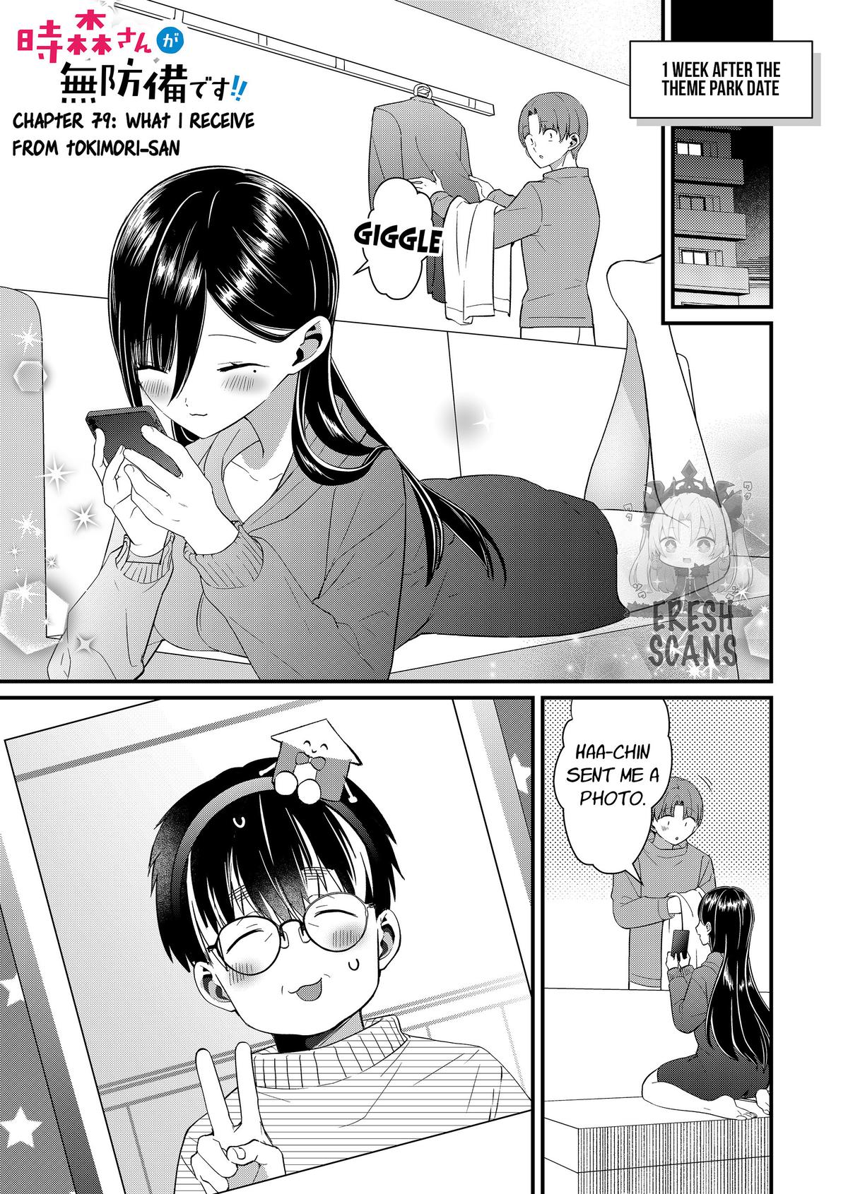 Tokimori-san ga Muboubi desu!! Chap 79 - Next Chap 80