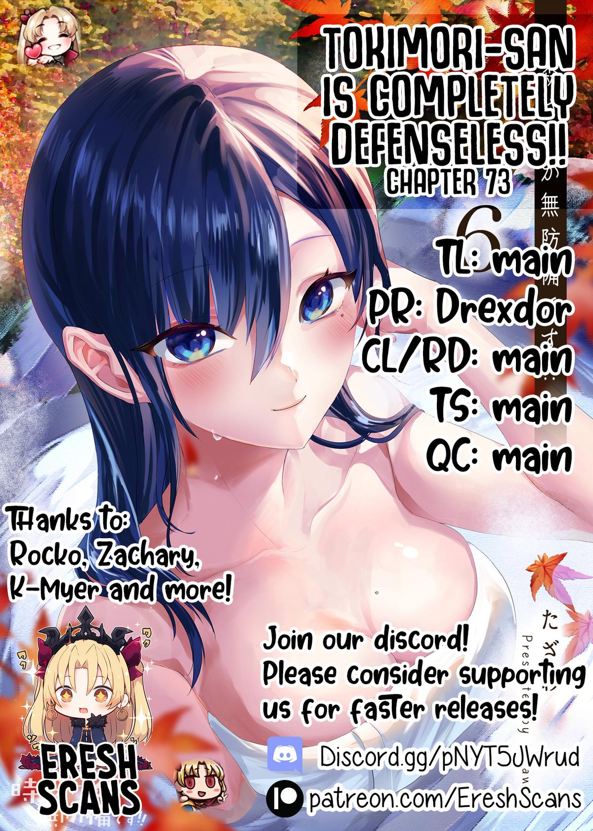 Tokimori-san ga Muboubi desu!! Chap 73 - Next Chap 74