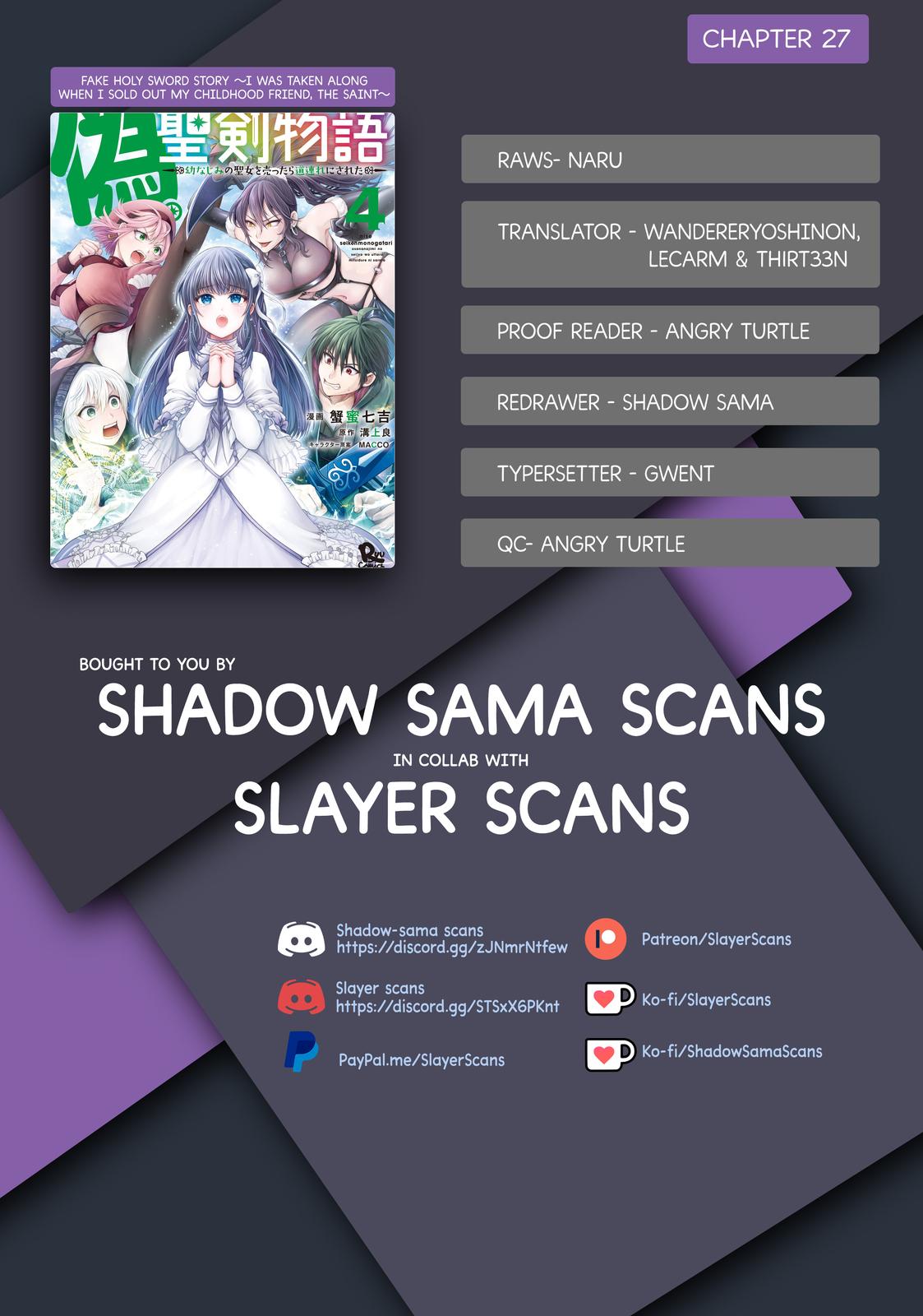 Nise Seiken Monogatari: Osananajimi no Seijo wo Uttara Michizure ni Sareta Chap 27 - Next Chap 28