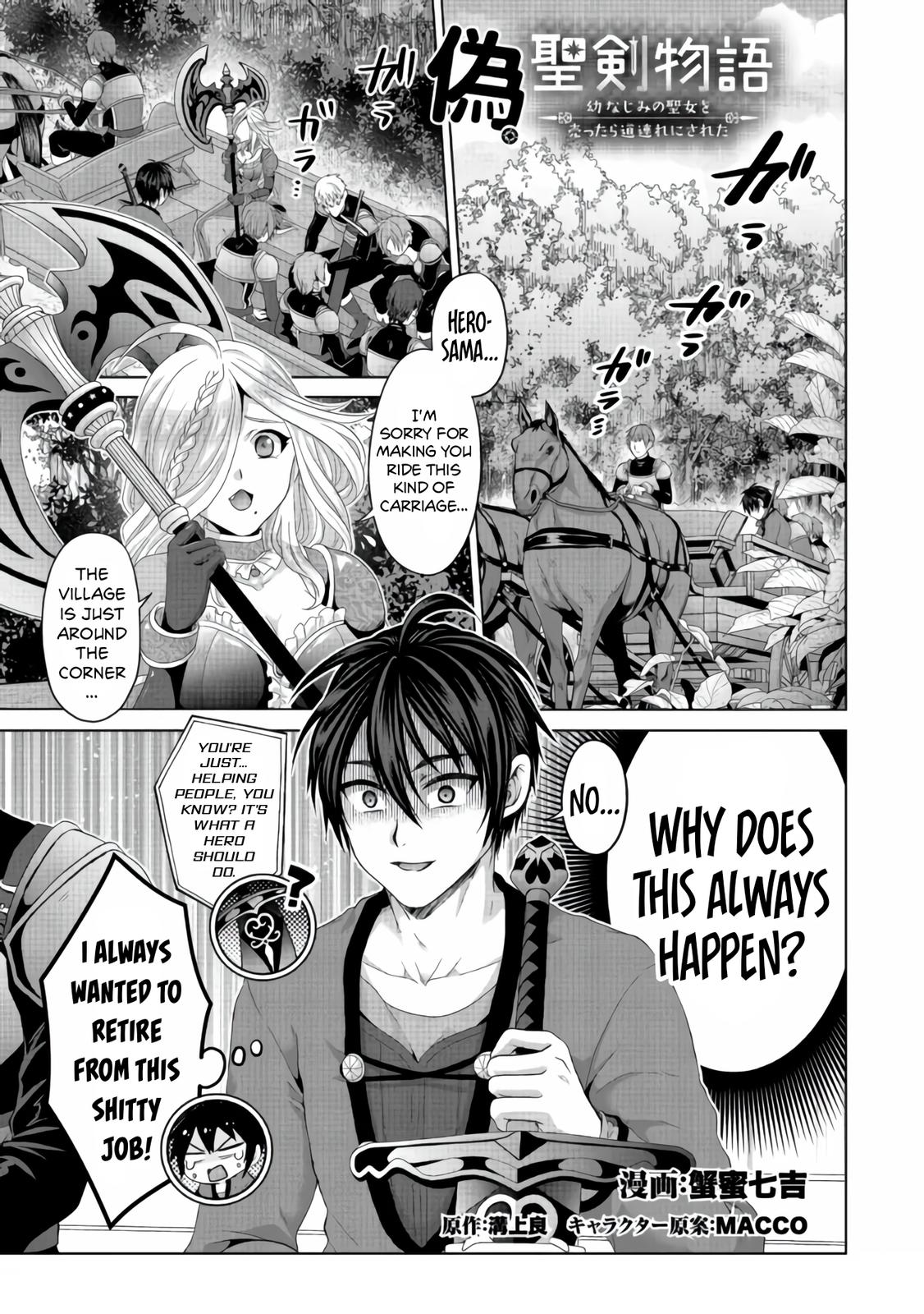 Nise Seiken Monogatari: Osananajimi no Seijo wo Uttara Michizure ni Sareta Chap 24 - Next Chap 25