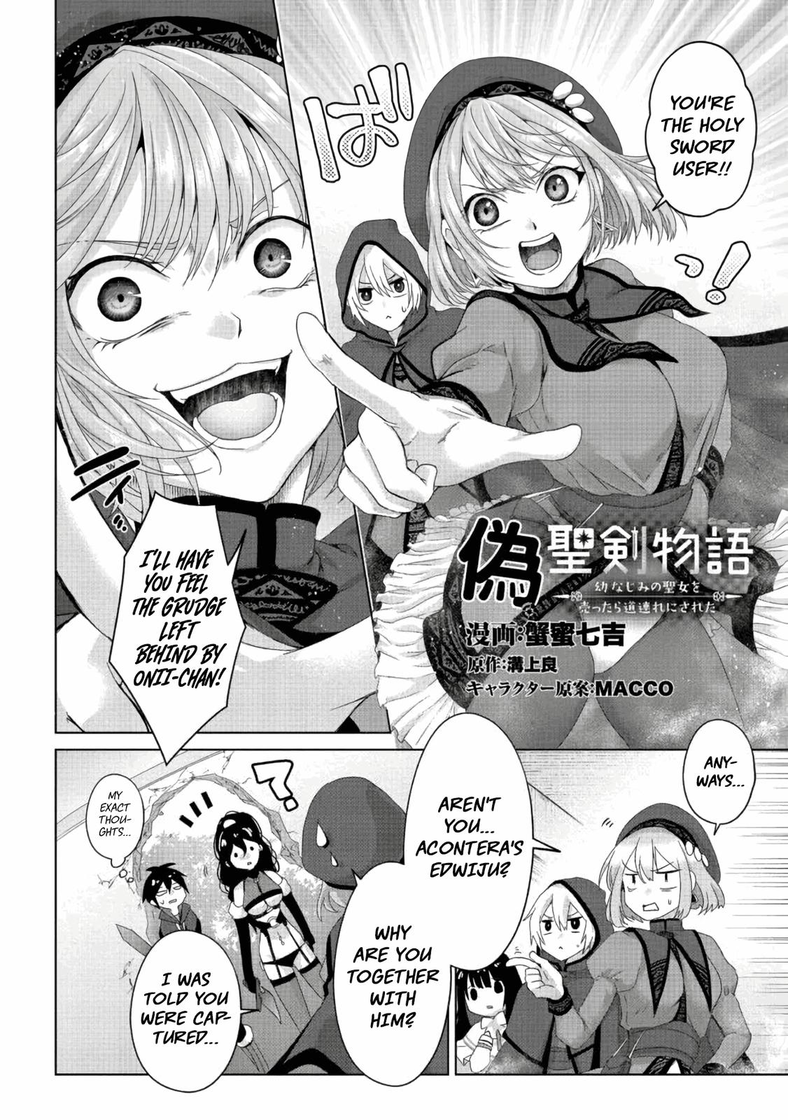 Nise Seiken Monogatari: Osananajimi no Seijo wo Uttara Michizure ni Sareta Chap 21.1 - Next Chap 22.1