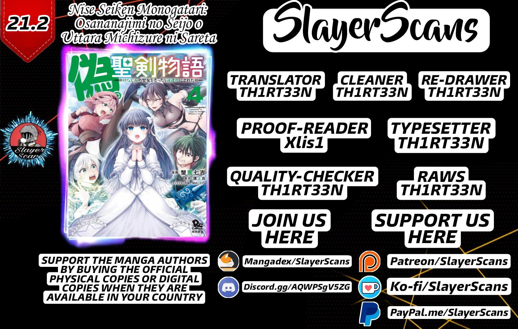 Nise Seiken Monogatari: Osananajimi no Seijo wo Uttara Michizure ni Sareta Chap 21.2 - Next Chap 22.2