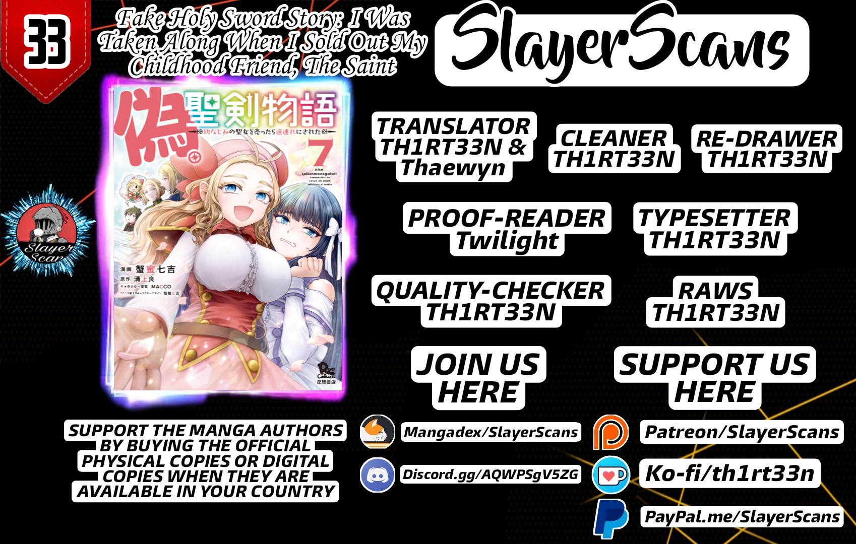 Nise Seiken Monogatari: Osananajimi no Seijo wo Uttara Michizure ni Sareta Chap 33 - Next Chap 34