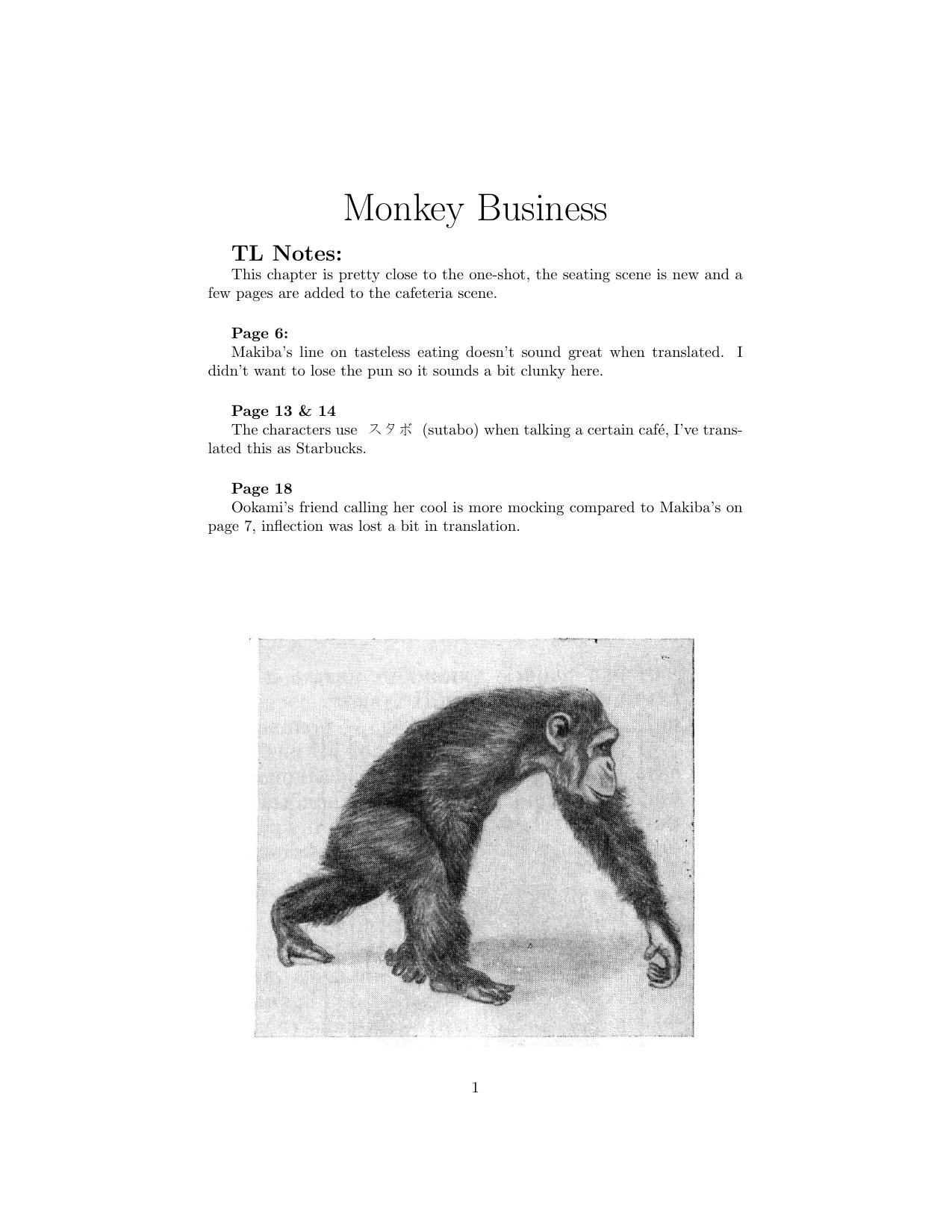 Wolf-chan wa Sumashitai Chap 1 - Next Chap 2