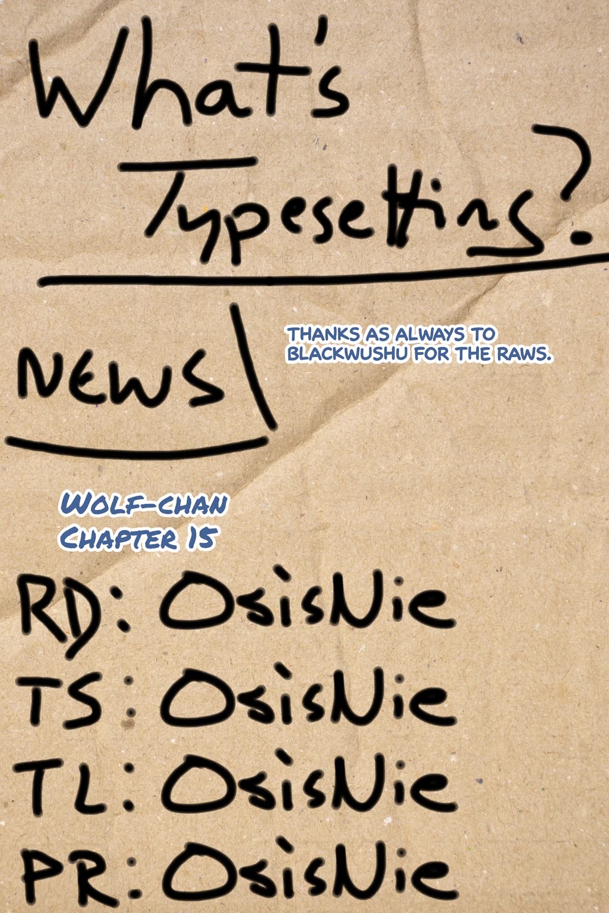 Wolf-chan wa Sumashitai Chap 15 - Next Chap 16