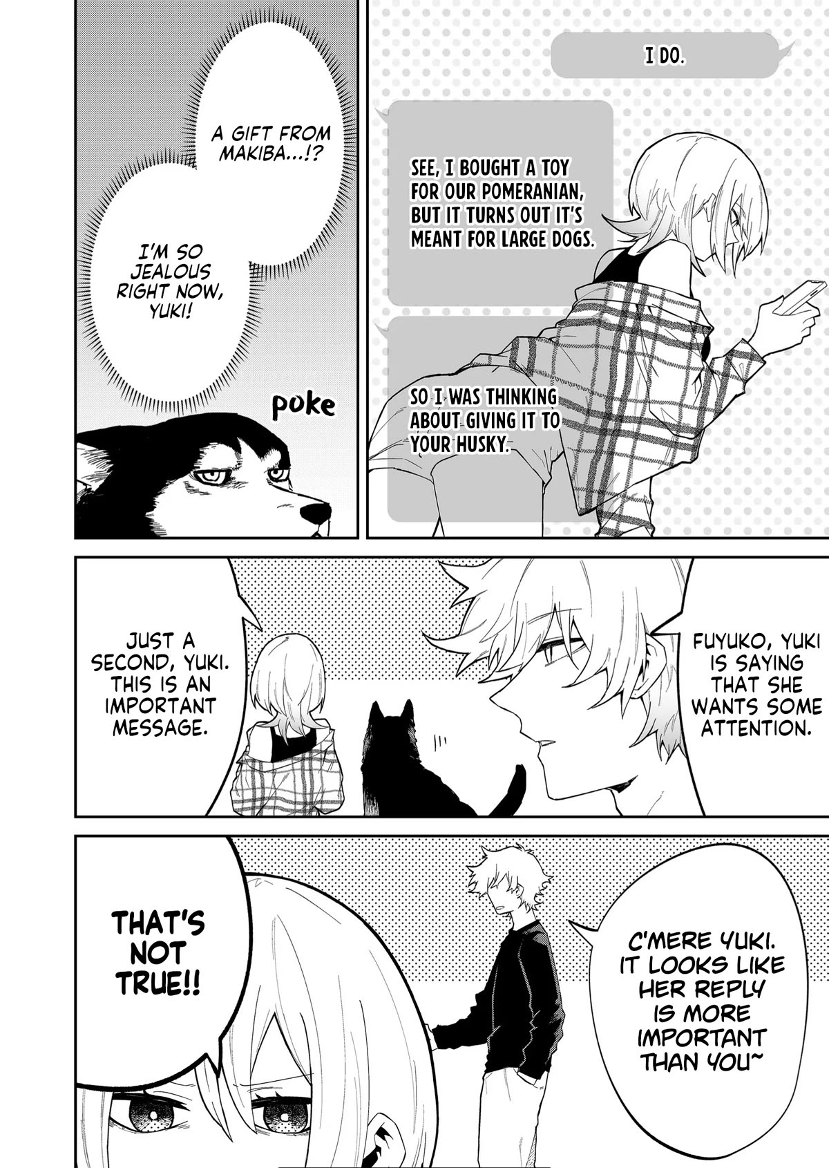 Wolf-chan wa Sumashitai Chap 15 - Next Chap 16