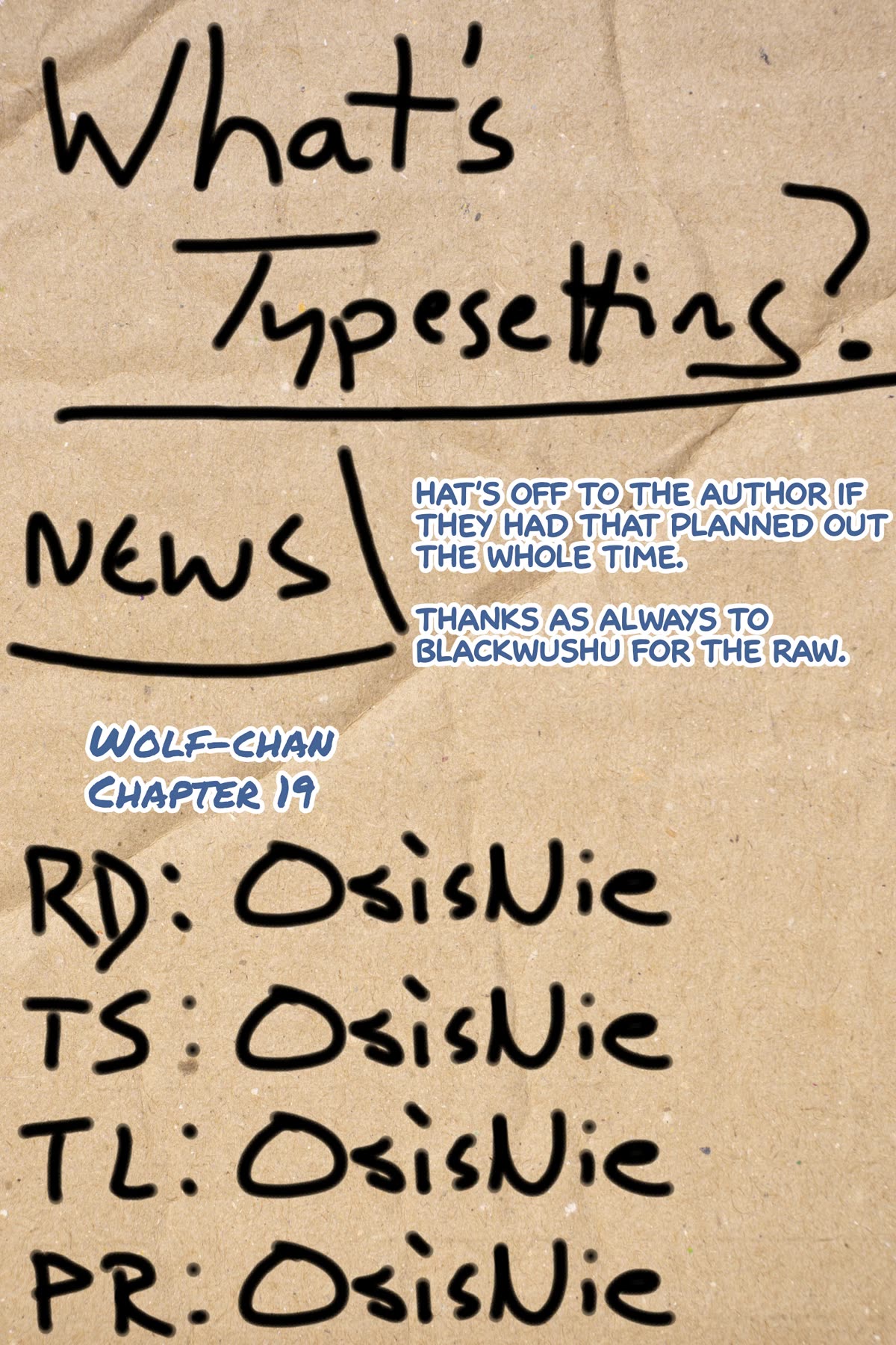 Wolf-chan wa Sumashitai Chap 19 - Next Chap 20