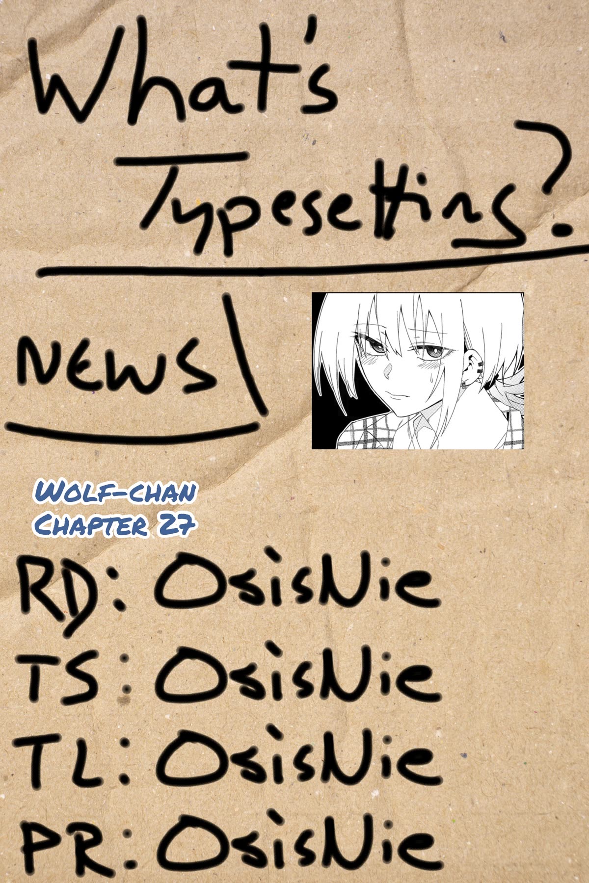 Wolf-chan wa Sumashitai Chap 27 - Next Chap 28