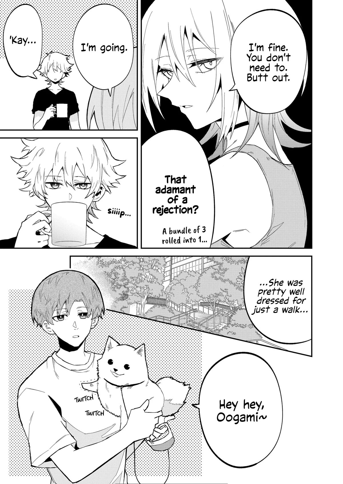 Wolf-chan wa Sumashitai Chap 26 - Next Chap 27