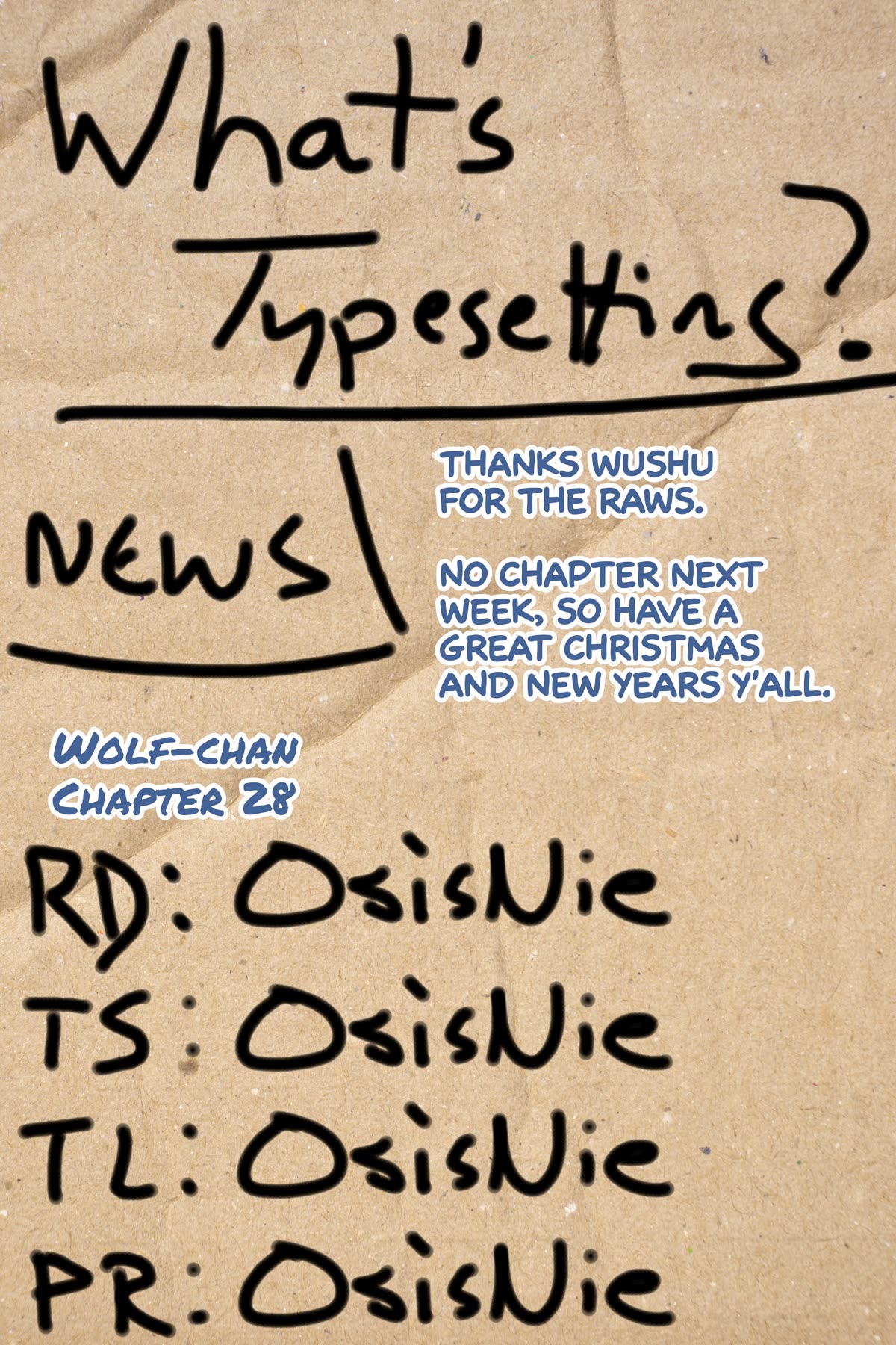 Wolf-chan wa Sumashitai Chap 28 - Next Chap 29