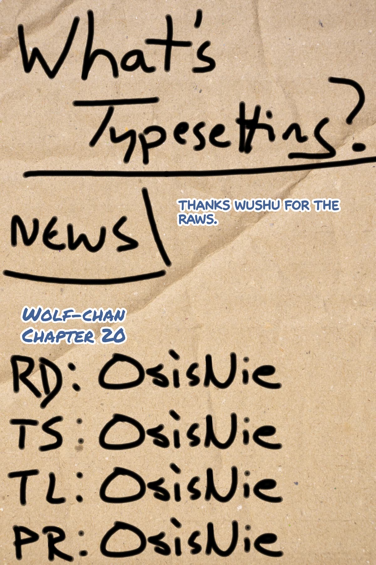 Wolf-chan wa Sumashitai Chap 20 - Next Chap 21
