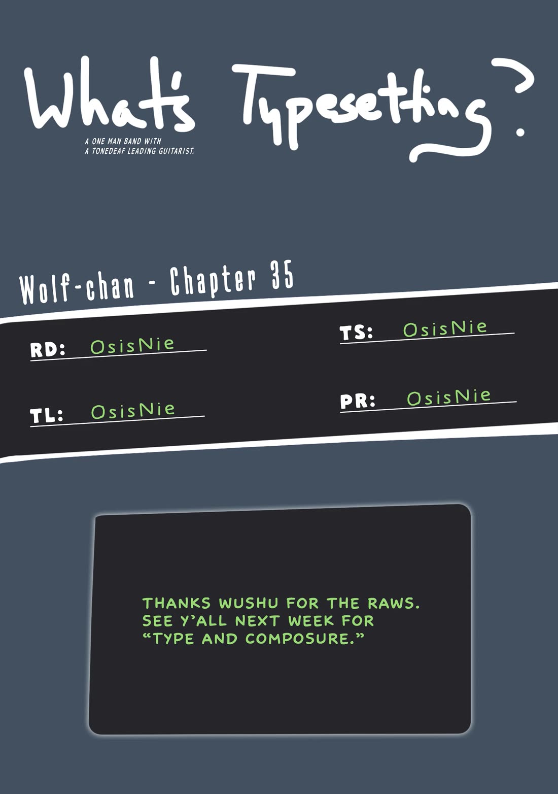 Wolf-chan wa Sumashitai Chap 35 - Next Chap 36