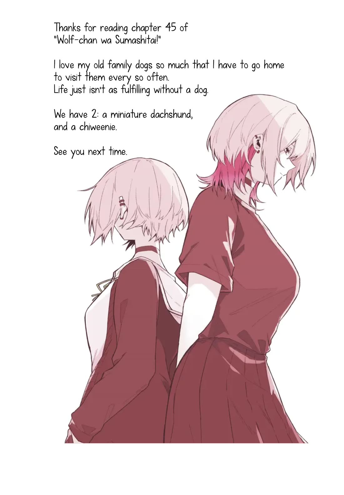 Wolf-chan wa Sumashitai Chap 45 - Next Chap 46