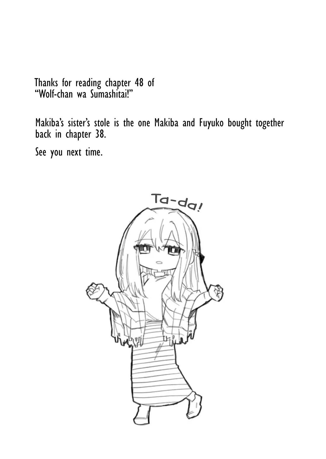 Wolf-chan wa Sumashitai Chap 48 - Next Chap 49