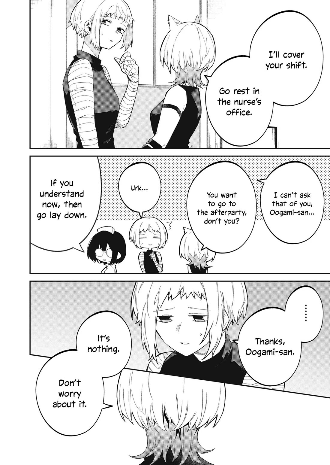 Wolf-chan wa Sumashitai Chap 49 - Next Chap 50