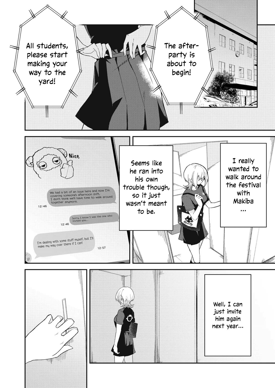 Wolf-chan wa Sumashitai Chap 49 - Next Chap 50