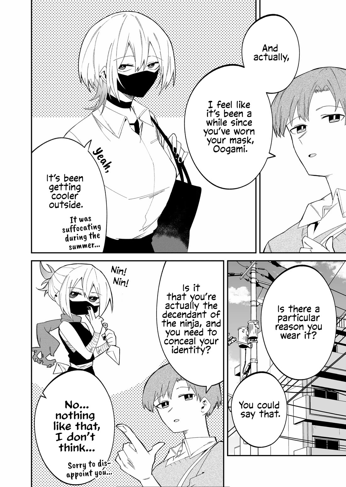 Wolf-chan wa Sumashitai Chap 40 - Next Chap 41