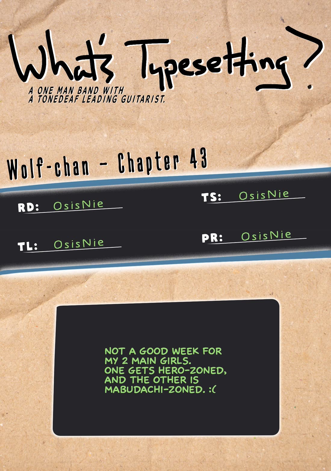 Wolf-chan wa Sumashitai Chap 43 - Next Chap 44