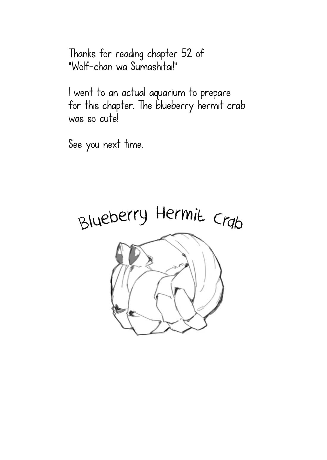 Wolf-chan wa Sumashitai Chap 52 - Next Chap 53