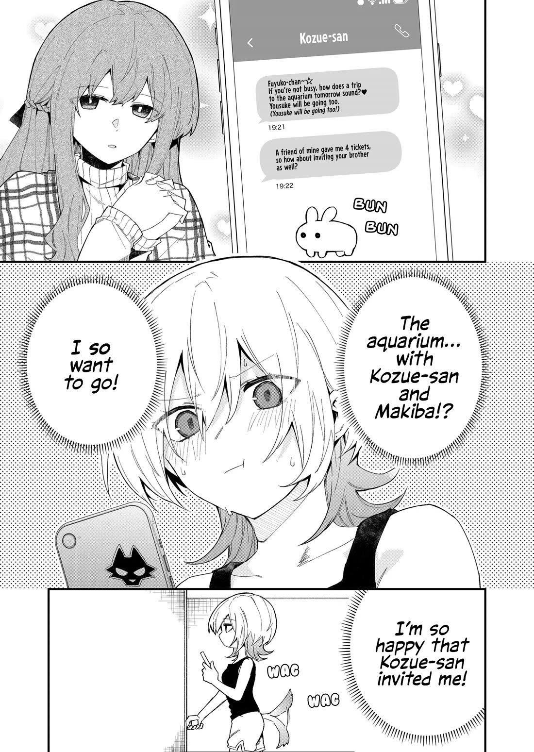 Wolf-chan wa Sumashitai Chap 52 - Next Chap 53
