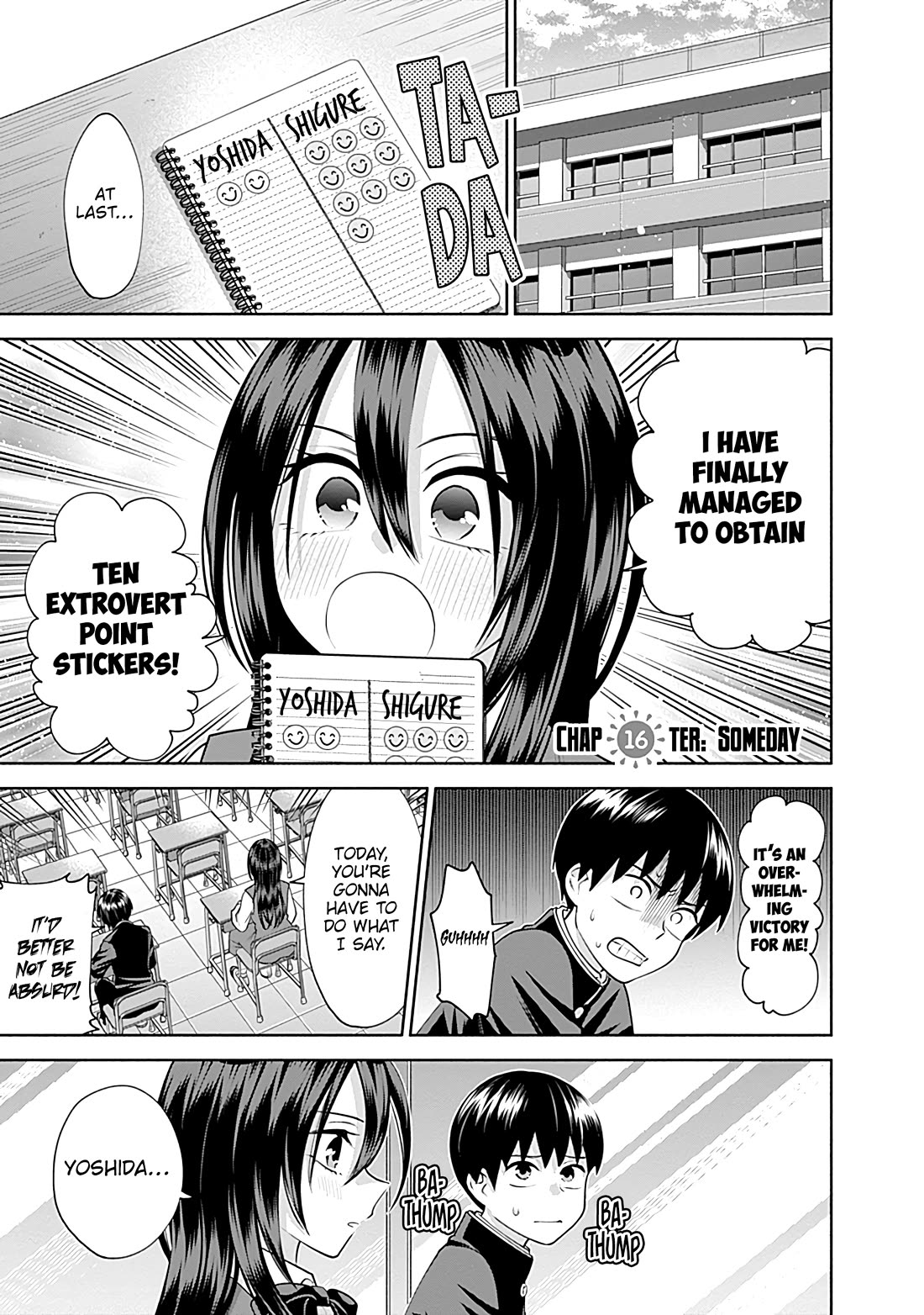 Youki ni Naritai Shigure-san Chap 16 - Next Chap 17