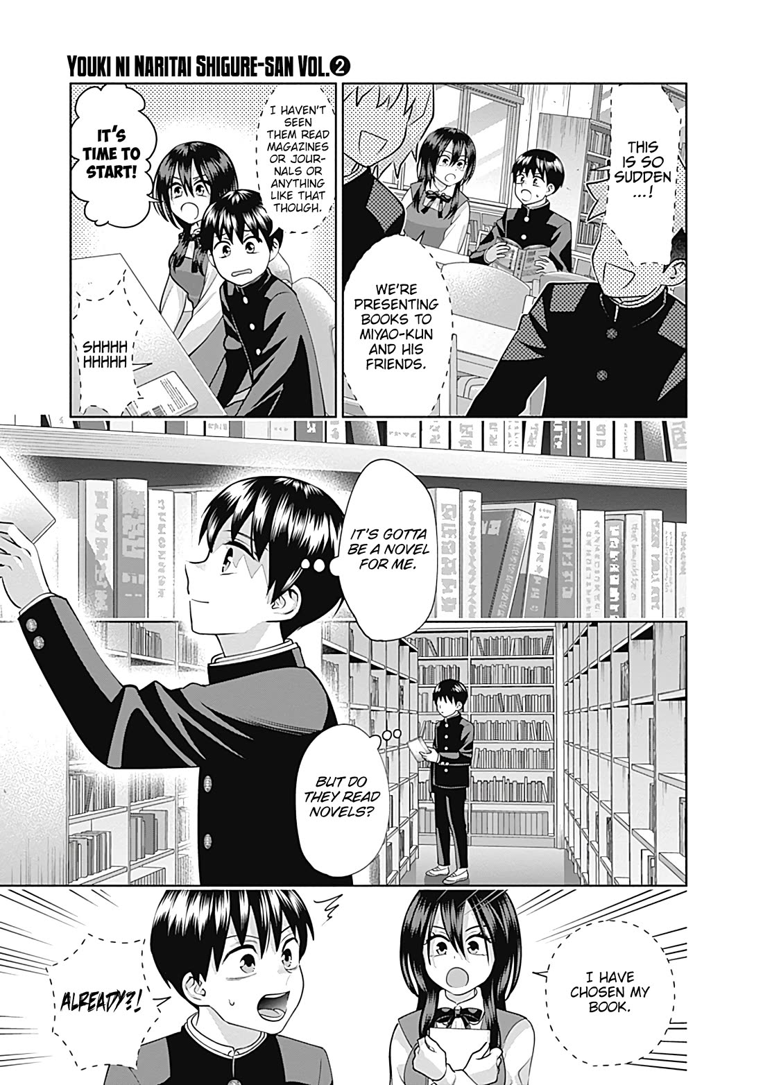 Youki ni Naritai Shigure-san Chap 19 - Next Chap 20